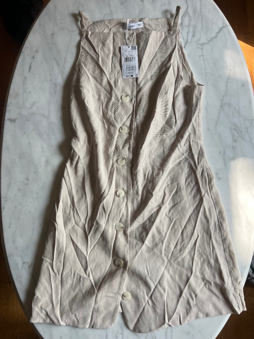Mango never worn khaki dress